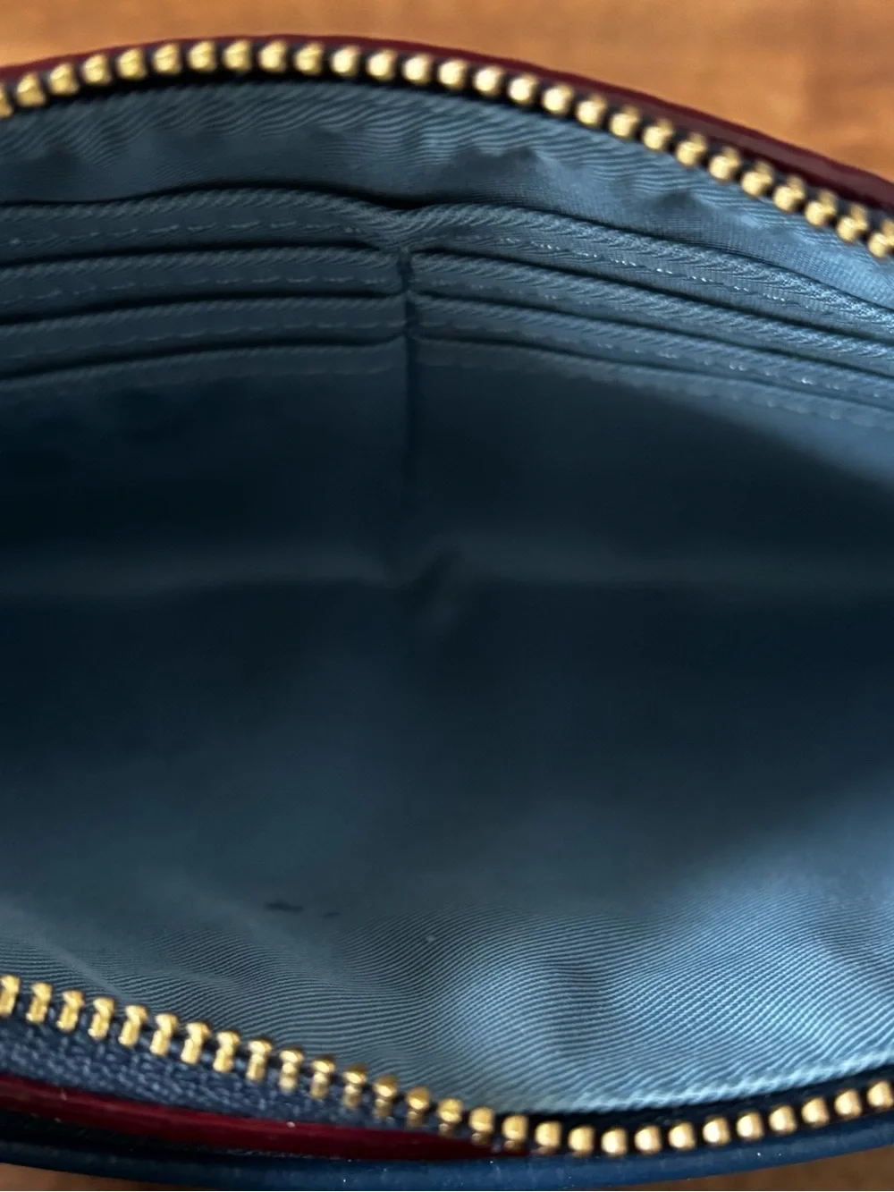 Coach double zip